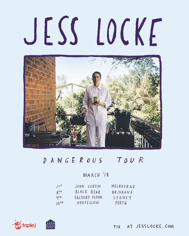 Jess Locke tour poster