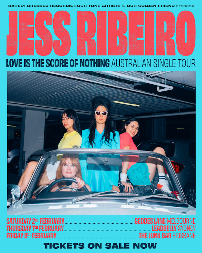 Jess Ribeiro tour poster